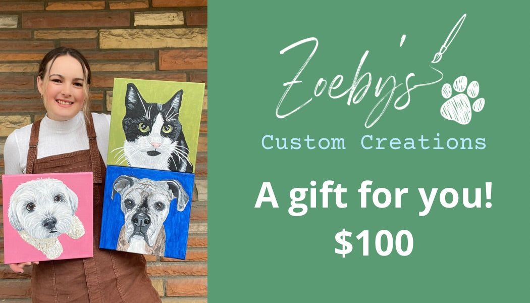Zoeby’s Custom Creations Gift Card
