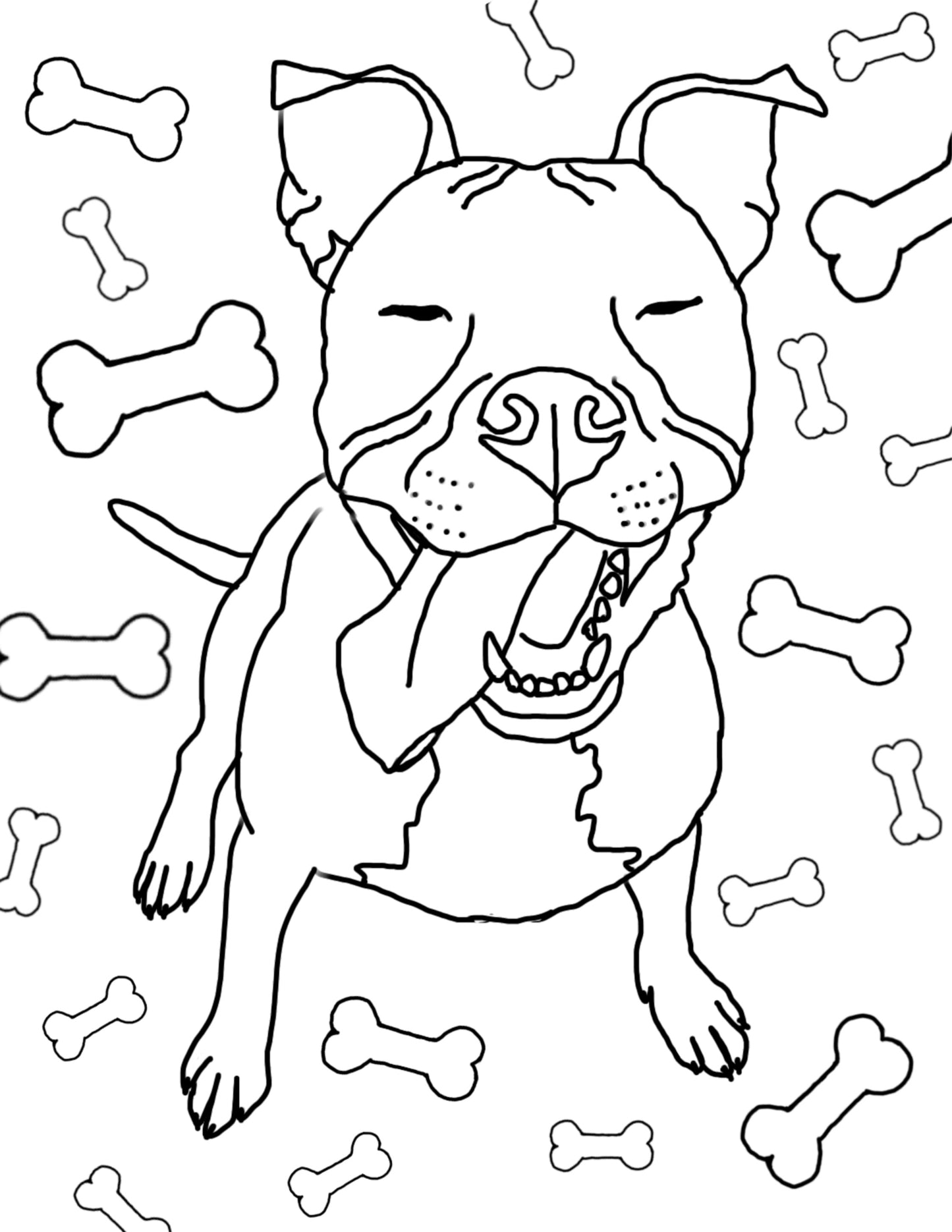 The Good Dog Coloring book