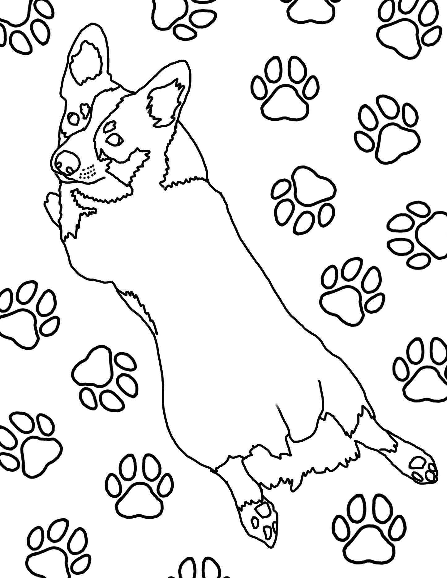 The Good Dog Coloring book