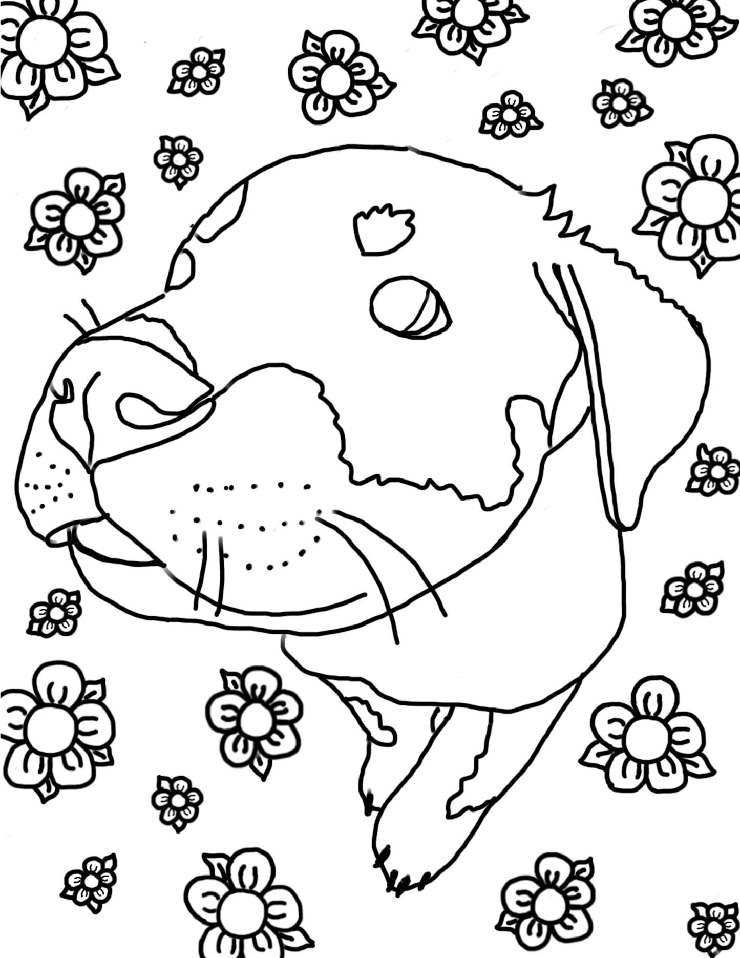 The Good Dog Coloring book
