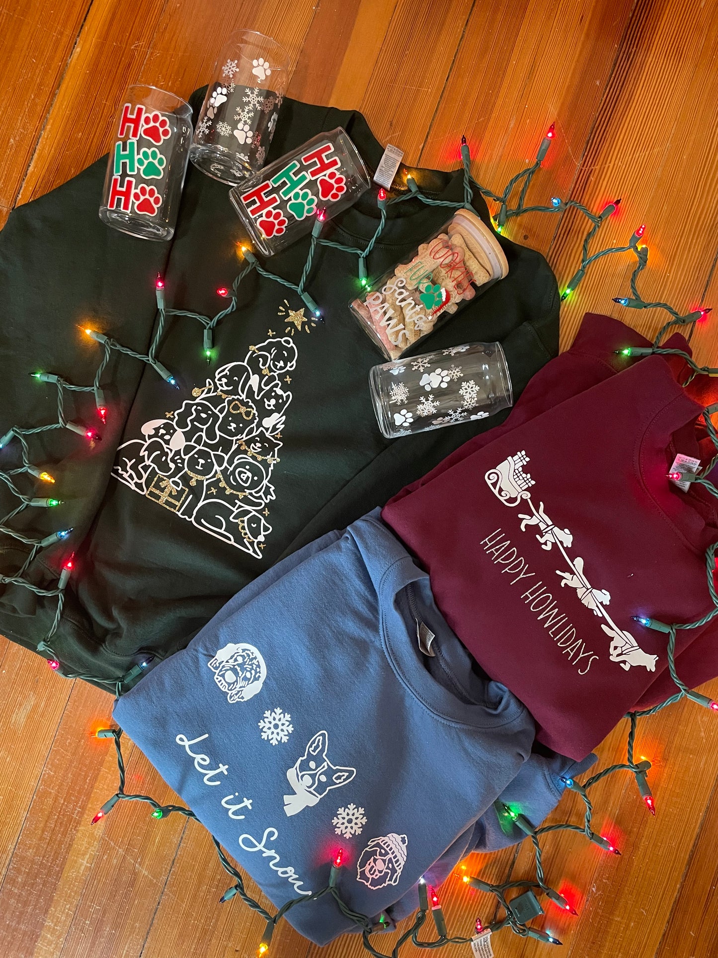 Pawliday Crew Necks